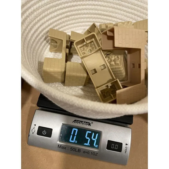 Thomas the Train Trackmaster Track Risers Lot of 8 Tan Replacement Pieces - Picture 7 of 7